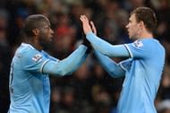 Chelsea Manchester City Edin Dzeko Yaya Toure